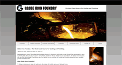 Desktop Screenshot of globeiron.com